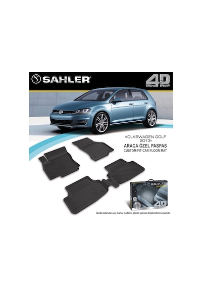 Volkswagen Golf 7 Havuzlu Paspas 4.5D Sahler 2013 Sonrası