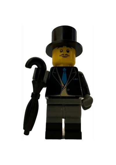 Orjinal Lego Minifigür Beyefendi