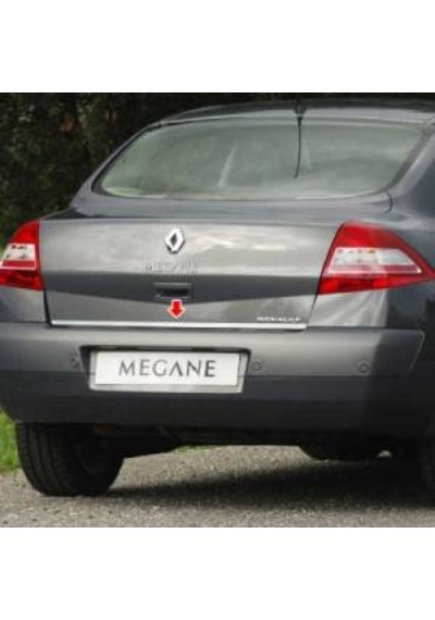 Renault Megane 2 Krom Bagaj Alt Çıtası 2002-2012 Sedan