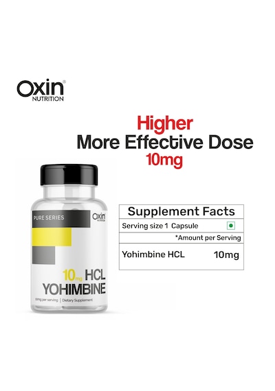 Oxin Nutrition Yohimbine 10 Mg 30 Kapsül Takviye