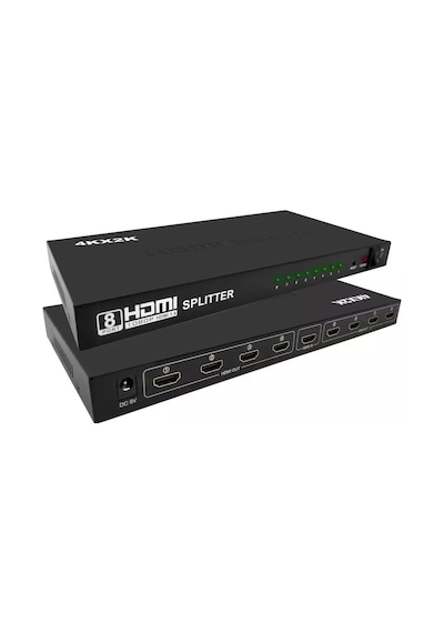 Gplus 4k108 Hdmı Splitter 8 Port 4k Ultra Hd 3d Görüntü Çoklayıcı