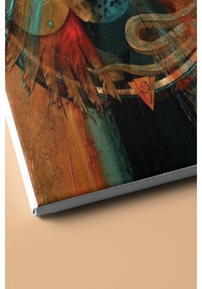 Webstyle Sayılarla Boyama Seti Kasnaklı Erk Hayvanları 50 X 65 Cm