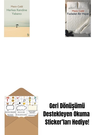 Herkes Kendine Yabancı + Fazladan Bir Hayat + Okuma Sticker'ları
