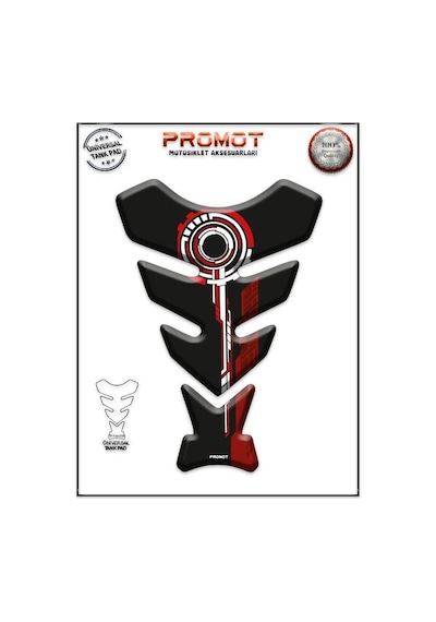 Universal Motosiklet Tank Pad 3d Sticker 0333 Diğer