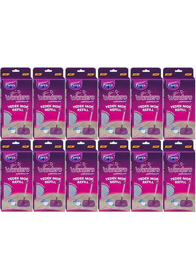 Parex Wondero Yedek Paspas Mop Refill 12'li