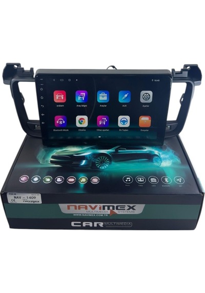 Peugeot 508 2011-2018 Navimex 8-128 Fanlı Profesyonel Oem Multimedia