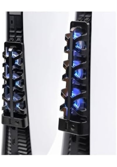 Ps5 Pro Soğutucu Led Işıklı Sessiz Fan Usb3.0 Radyatör Isı Emici Playstation 5 Pro İle Uyumlu Tp5-1523e