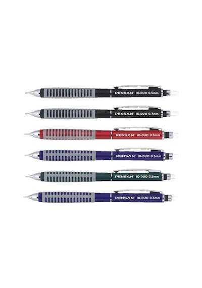 Pensan Uçlu Kalemi- Iq Duo 0.5 - 5 Farklı Renk Seçeneği İle