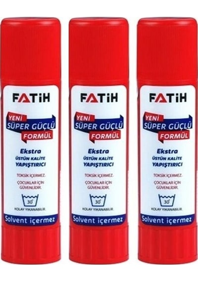 Glue Stick Yapıştırıcı Katı Yapıştırıcı 40 Gr Ruj Yapıştırıcı 3 A