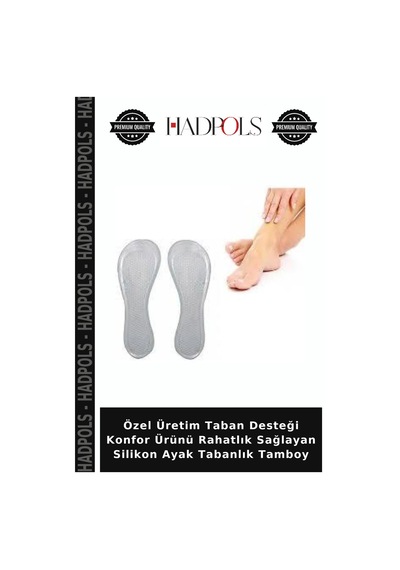 Özel Üretim Taban Desteği Konfor Ürünü Rahatlık Sağlayan Silikon Ayak Tabanlık Tamboy