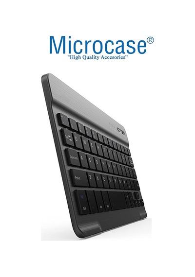 Tablet Ve Telefonlar İçin Bluetooth Klavye Şarjlı Kablosuz - Al2671 Siyah