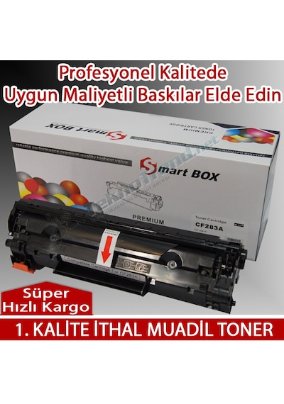 Hp 83A Cf283A Pro M125Nw. M127Fn-W. M225Dn. M201N Uyumlu Toner
