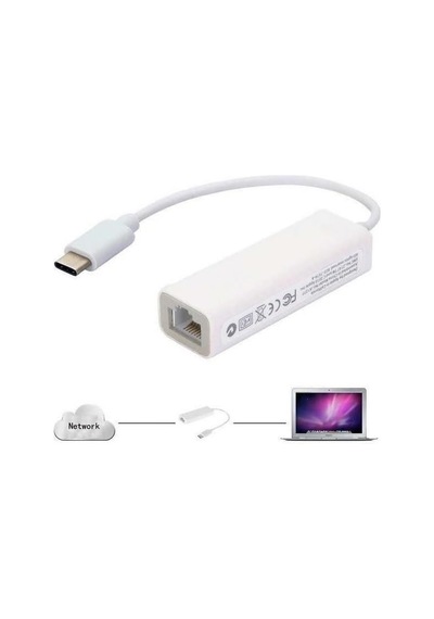 Usb 3.1 Type C To Ethernet Çevirici Dönüştürücü Adaptör Sku: Smg8690010632401