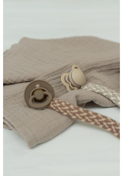Bibs Colour Kauçuk Emzik - Dark Oak 18+ Ay