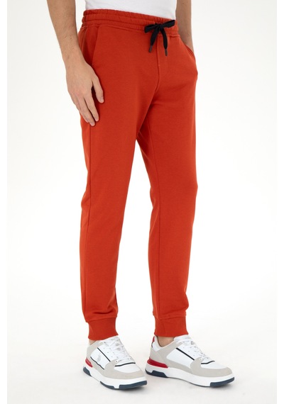 U.s. Polo Assn. Erkek Kiremit Eşofman Altı 50289054-vr031 Kiremit