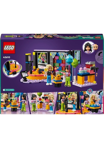 LEGO® Friends Karaoke Müzik Partisi 42610 6+ Yaratıcı Oyuncak Yapım Seti - 196 Parça
