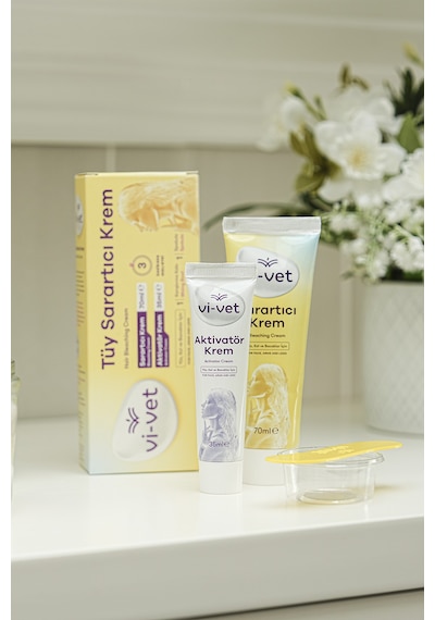 Vi-vet Tüy 70 Ml Sarartıcı Krem + 35 Ml Aktivator Krem