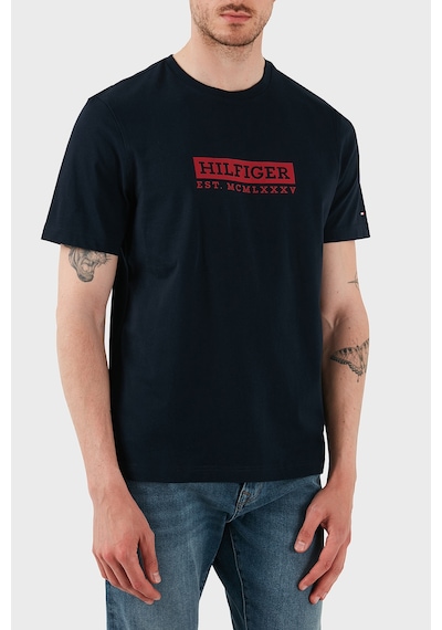Tommy Hilfiger Erkek T Shirt Mw0mw39149 Dw5 Lacivert Lacivert
