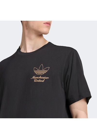adidas Manchester United Terrace Icons Graphic Erkek Siyah T Shirt Jn2919 Siyah