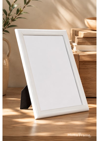 13x18 5r Plastik Fotoğraf Çerçevesi Şeffaf Pvc Korumalı Arkalık Ayaklıklı Poster Resim Belge Sertifika Çerçevesi