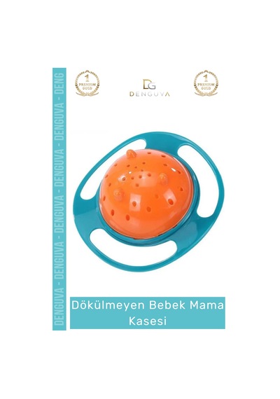 Özle Üretim Bpa İçermeyen Pratik Kolay Temizlenir Eğlenceli Asla Dökülmeyen Bebek Mama Kasesi