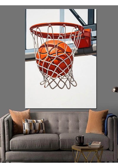 Ahşap Tablo Basketbol Pota Sayı Anı