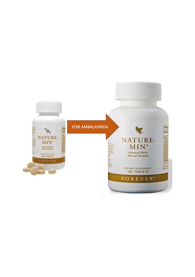 Forever Nature-Min Takviye Edici Gıda 180 Tablet