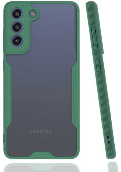 Galaxy S21 Fe Kılıf Parfe Kenarları Pastel Renk Silikon Kılıf