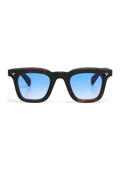Okkia Firenze Unisex Güneş Gözlüğüsiyah Havana / Lens : Mavi Kahverengi