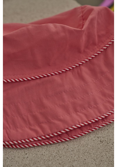 Ohlalakoala Candy Summer Biyeli Poplin Şapka Somon