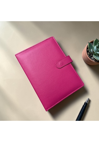 Birikim Ajandası - Birikim Cüzdanı Bütçe Planlayıcı Ajanda Pembe