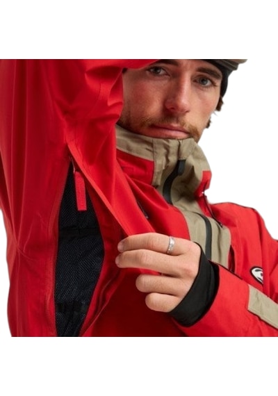 Quıksılver Quiksilver High Altitude G Erkek Kırmızı Snowboard Ceketi Rzk0