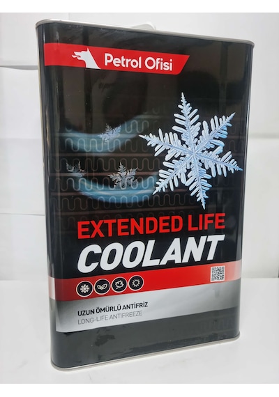 Petrol Ofisi Extended Life Coolant Antifriz 15 Kg Tnk - Kırmızı Saf Antifriz Kırmızı