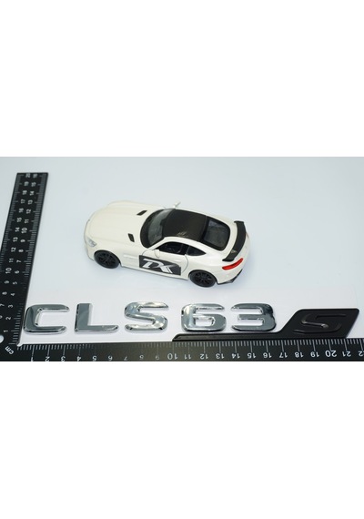 Dk Tuning Cls63s Bagaj Krom Siyah Abs Yazı Logo Benz İle Uyumlu
