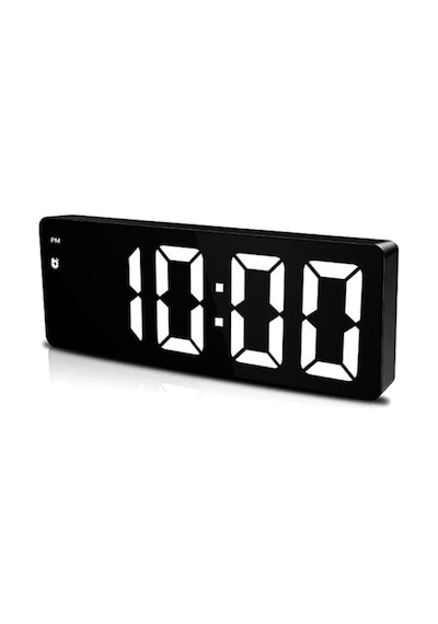 Ayrex Upway Hd Led Ekranlı Aynalı Tarih Termometre Alarm Hediyelik Dijital Masa Saati Diğer