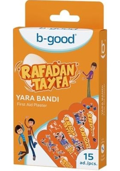 B-Good Rafadan Tayfa Karakterli Yara Bandı 15'li
