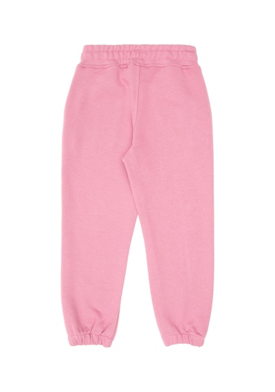 U.S. Polo Assn. Kız Çocuk Pembe Simli Baskı Detaylı Jogger Eşofman Altı 50316849-VR167