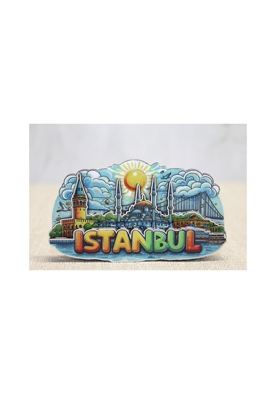Ahşap İstanbul Temalı Magnet 0.75 LT - 2.5 LT - 12 KG