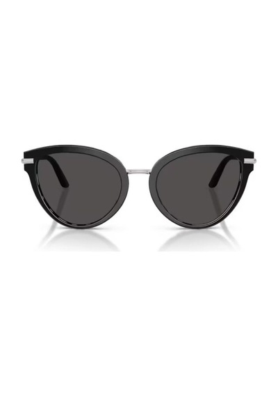 Dolce Gabbana Dg4492 33728g 55 Kadın Güneş Gözlüğü Siyah - Gümüş