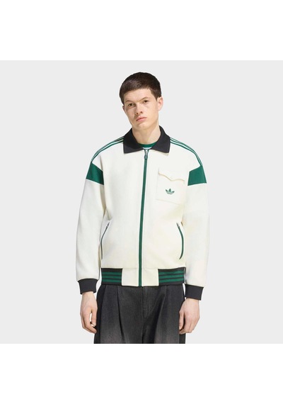 Adidas Track Top Erkek Beyaz Ceket Kw5665