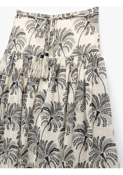 Koton Viskon Kumaş Pamuk Astarlı Beli Bağlamalı Floral Desenli Midi Kloş Etek Beyaz Desenli 5sak70108ew Beyaz Desenli Beyaz Koton Viskon Kumaş Pamuk Astarlı Beli Bağlamalı Floral Desenli Midi Kloş Etek Beyaz Desenli 5sak70108ew Beyaz Desenli Beyaz