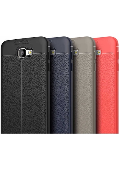 Samsung Uyumlu Galaxy J5 Prime Kilif Deri Tarzi Niss Silikon Case 389468038