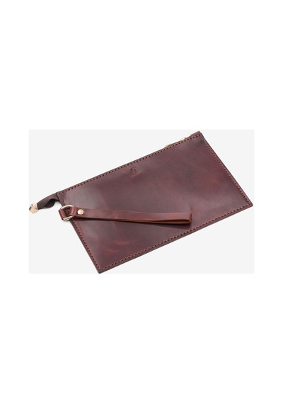 Elegance Leather El Yapımı Hakiki Deri Kadın Portföy Çanta Kahverengi - 650971625 kahverengi