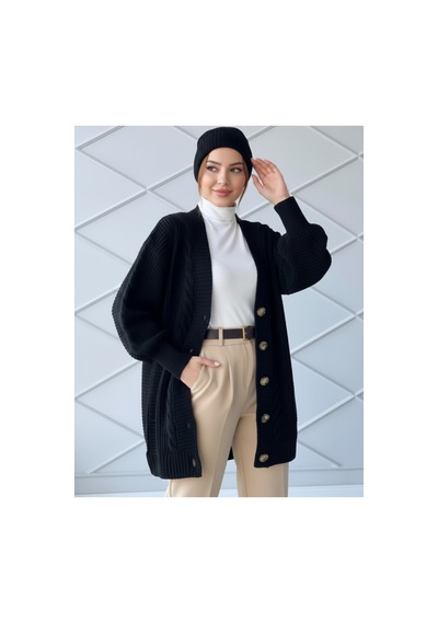 Flex Fashıon Kadın Kışlık Saç Örgü Popüler Trend Siyah Renk Triko Hırka Siyah - 656385124 Siyah - 656385124 Siyah Flex Fashıon Kadın Kışlık Saç Örgü Popüler Trend Siyah Renk Triko Hırka Siyah - 656385124 Siyah - 656385124 Siyah