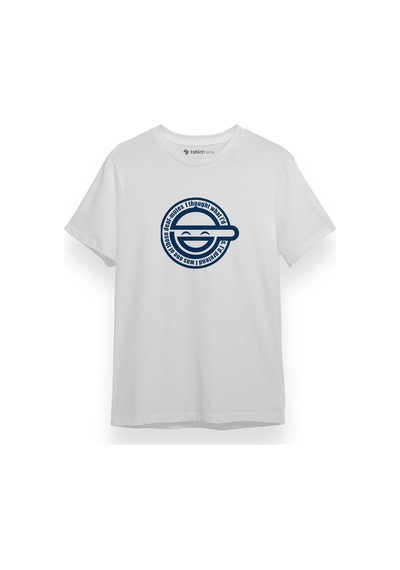 Ghost İn The Shell Anime Laughing Man Beyaz Kısa Kol Erkek Tshirt 001