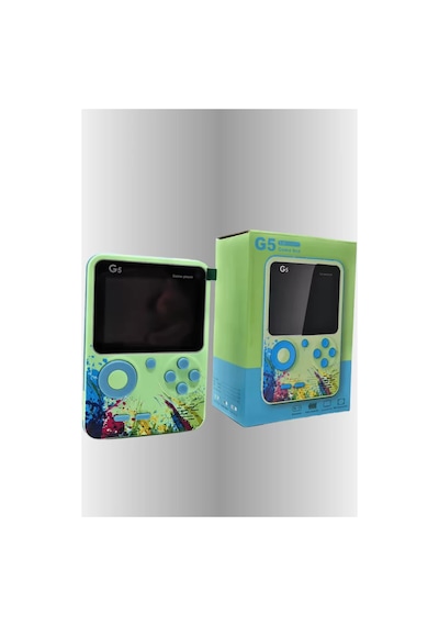 Hepsi G5 Game Box Retro Mini Oyun Konsolu 500 Dahili Oyun Yeni Nesil Najmaddin