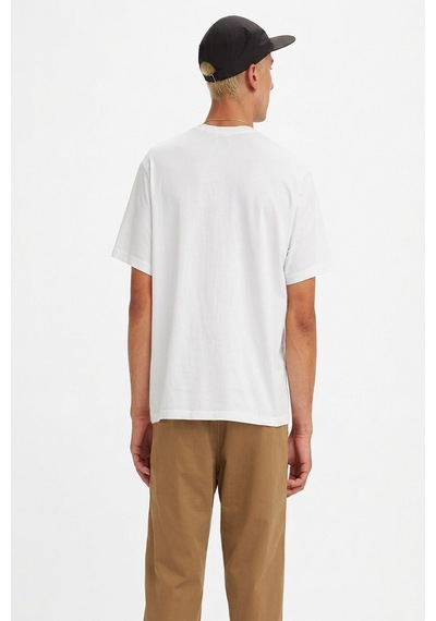 Levi's Erkek Relaxed Fit Beyaz Tshirt A2082-0029