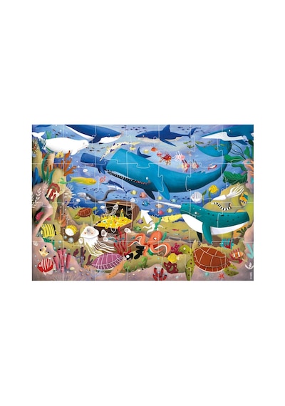 Educa Puzzle Maxi Deniz Altı Hayvanları 28 Parça Çocuk Puzzle - 68 X 48 Cm - 3+ Yaş