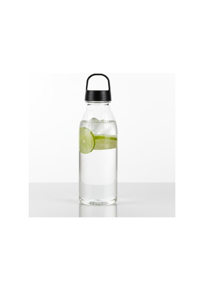 650 Ml Doa Su Matarası - Bpa Free Pet Spor Matara Siyah Kapak Çok Renkli