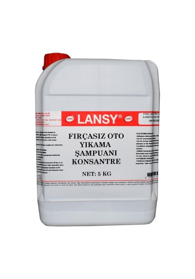 Lansy Fırçasız Oto Yıkama Şampuanı Konsantre 5 Kg